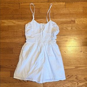 Aerie Women's White Playsuit Romper